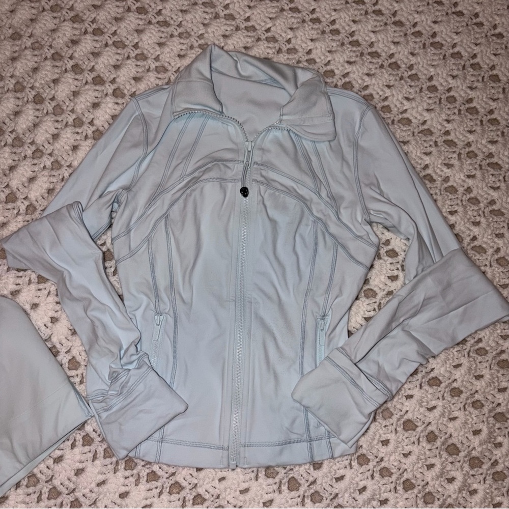 lululemon athletica Light Blue Utility Jacket